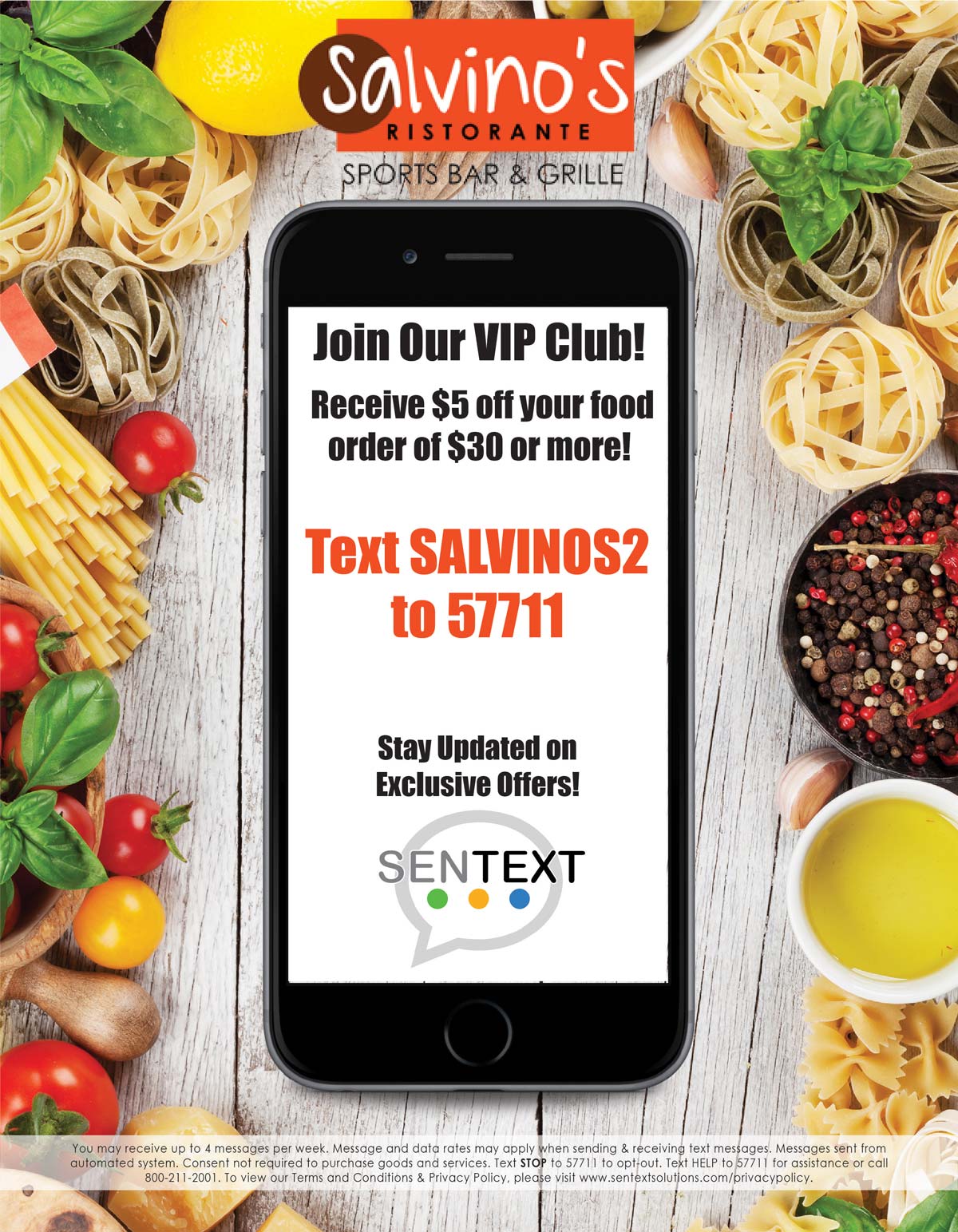 Salvinos Plainwell Mi Italian Restaurant Sports Bar Catering Pizza Enter Site